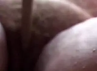 chubby old italian lady broomstick masturbation frenzy!