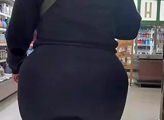 Heather's Phat Ass Stands Out in Yoga