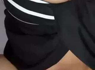 i got this indonesian widow all sweaty from our afternoon chat turning into usa-style homemade ass fucking