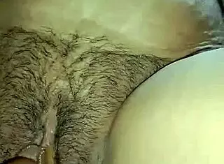 Hot Girl Gets Fingered By Boyfriend In Oiled Hairy Pussy