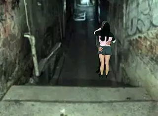 Curvy Brazilian Shemale Fucks Fat Boss Bareback in Favela After Funk Party