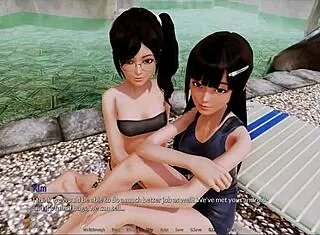 harem hotel episode 234 with steamy group games