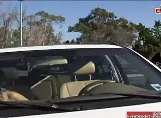 brunette milf big boobs ride hard cock after pickup