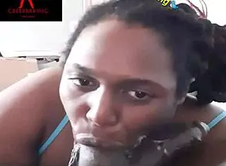 Creeddaking blows sloppy cum in mouth!