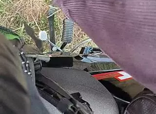 Flashing Big Cock as Ladies Watch Outdoors