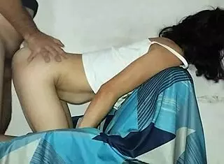 man, this colombian wife loves bent over doggystyle creampie pounding!