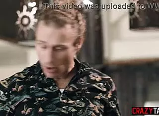 stepbro's huge cock rails horny leana lovings big tits stepsis 😏🍆🔥