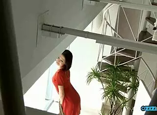 japanese granny heats up eyeing young erection