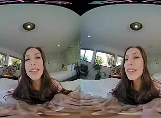 hey sexy brunette, wake up horny in lingerie and let me fuck you pov