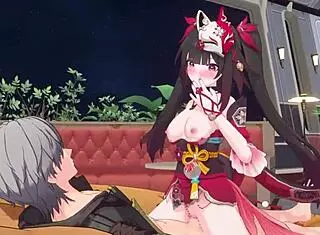 honkai star rail sparkle caelus steamy 3d hentai sex animation