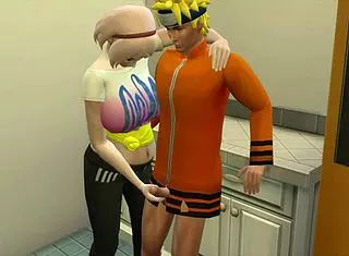 Hinata Begs Sakura Teach Fucking Like Naruto Fucks Her!