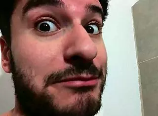 skinny dude sneaks homemade fleshlight at work for huge cock fun 💦😏