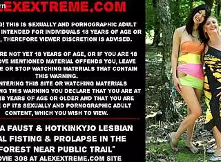 lesbian fisting prolapse irina faust hotkinkyjo forest public trail risk