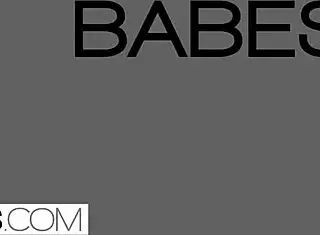 stoya slips into black lingerie teasing her solo babe curves in hd