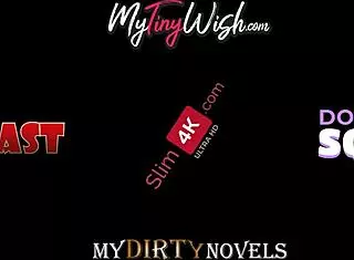 Skinny brunette deepthroats in mmf threesome double penetration orgy