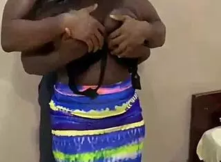 Stranger Electrician Fixes Light While I Shake Ass Teasing!