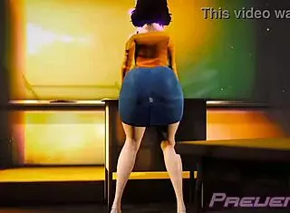 my bubble butt twerks so hard it begs for rough assfucking