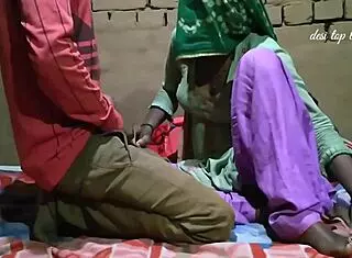 Desi wife fuck me tossed hard on bed!