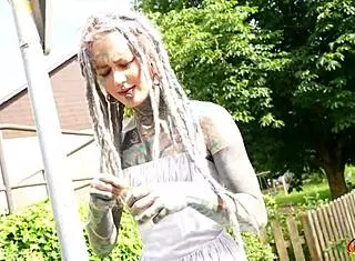 Split Tongue Anuskatzz Rough Anal Casting Orgy