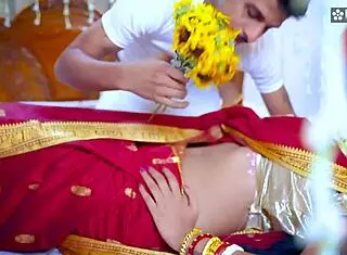 blindfolded newlywed bhabhi gets devar's cock deep in full homemade fuck movie