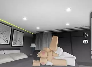 that roblox slut begs me to creampie her tight ass while boyfriend plays fortnite cuckold style