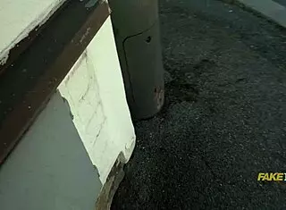 Public pickup petite Latina flashes pussy then begs for horny outdoor fuck