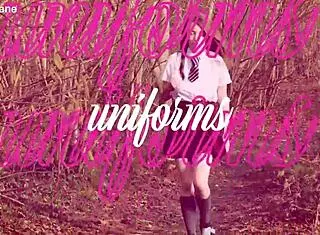 posh british teen students stroke cock in lingerie party