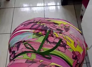 Blonde big ass milf fucked homemade in kitchen