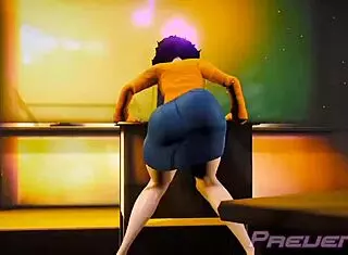 my bubble butt twerks so hard it begs for rough assfucking