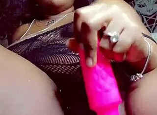 sc nani galore shaves her black pussy for webcam anal masturbation with friend