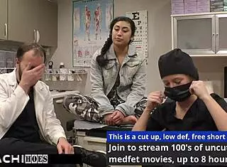 doctor tampa hits freshman jasmine rose with mandatory hitachi till she squirts moanin