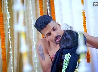 blindfolded newlywed bhabhi gets devar's cock deep in full homemade fuck movie