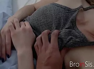 she sneaks in sucks rides taboo stepbro's cock deep diana grace