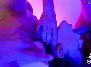 Whoa masseuse turns therapy into squirting fuck for this skinny teen!