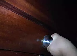 catching friend's fat milf mom alone in her bedroom flashing tits