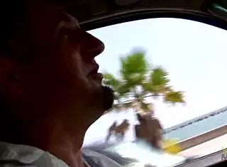 couple sneaks to outdoor spot for raw brunette milf creampie cowgirl ride