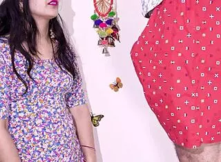 extreme tight ass angry aunty seduces neighbor boy during power outage repair with hindi dirty talk and squirting