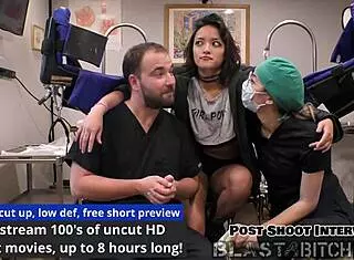 channy crossfire spreads petite pussy sucks dick missionary then takes massive cum blast?