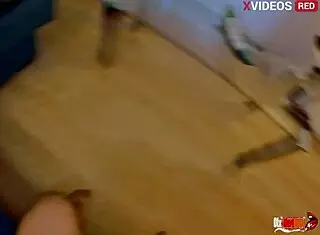 i got so horny seeing my stepmom's naked fat ass i fucked her on the couch and came in her mouth