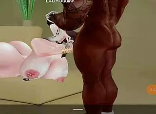 Chilena craves double cock for squirting orgasm