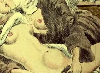 Vintage Erotic Drawings Exposed