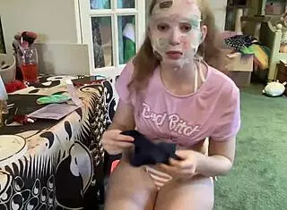 Cute Wet Fingering Feet Fetish Selfcare Session