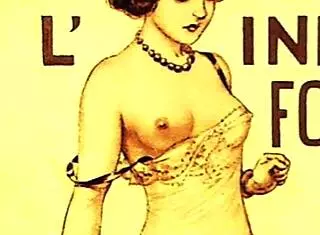 Vintage Erotic Drawings Ignite Retro Passions!