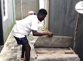 African maid chases monster black cock uncensored