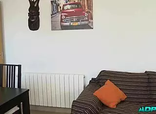 universitaria negrita española's huge ass fucked by muscled guy adptube