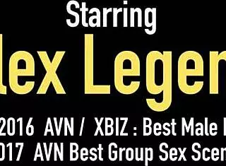 hairy chloe cherry nympho creampied deep by alex legend's big cock