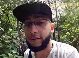 yenifer chacon's pink vagina takes soldierhugecock bareback creampie in forest workout