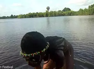 i crave that hot skinny african village girl's small waist naked outdoor cock hunt