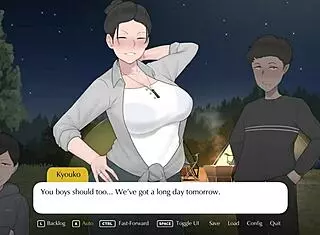 Mom, my annoying friend wants you bad at camp!