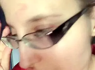 ASMR Bimbo Devours Banana With Pink Lipstick And Long Nails